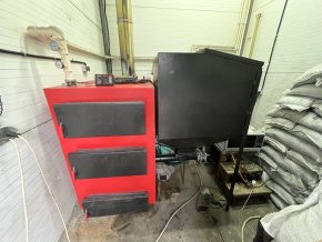 Автоматический котёл Komfort Schneck 100R кВт, б/у